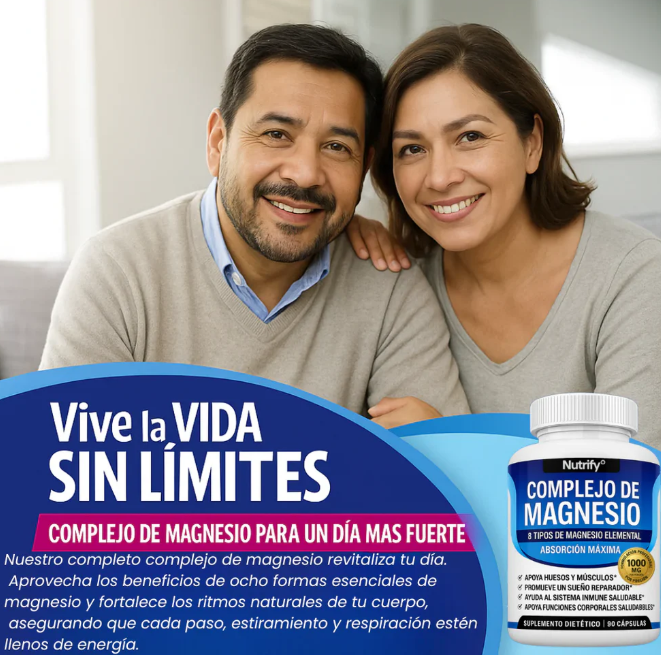 Más energía, menos estrés y un sueño profundo — Magnesio 8 en 1