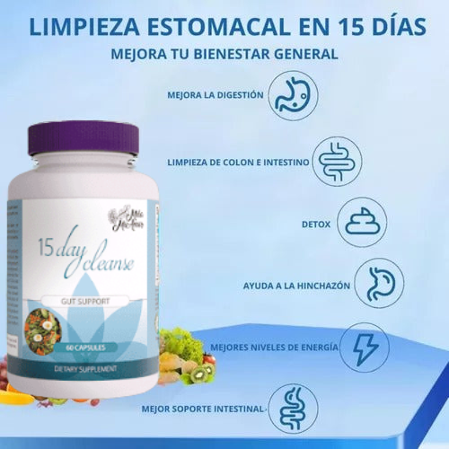Clean15™ Limpieza Completa Estomacal en 15 días