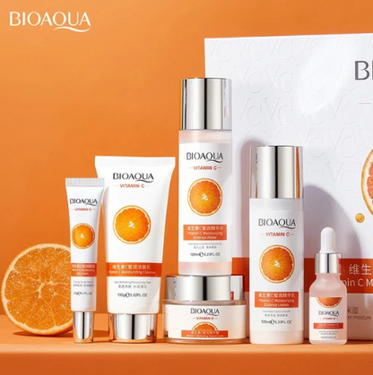 Kit de Lujo Línea Vitamina C Bioaqua - 6 Productos